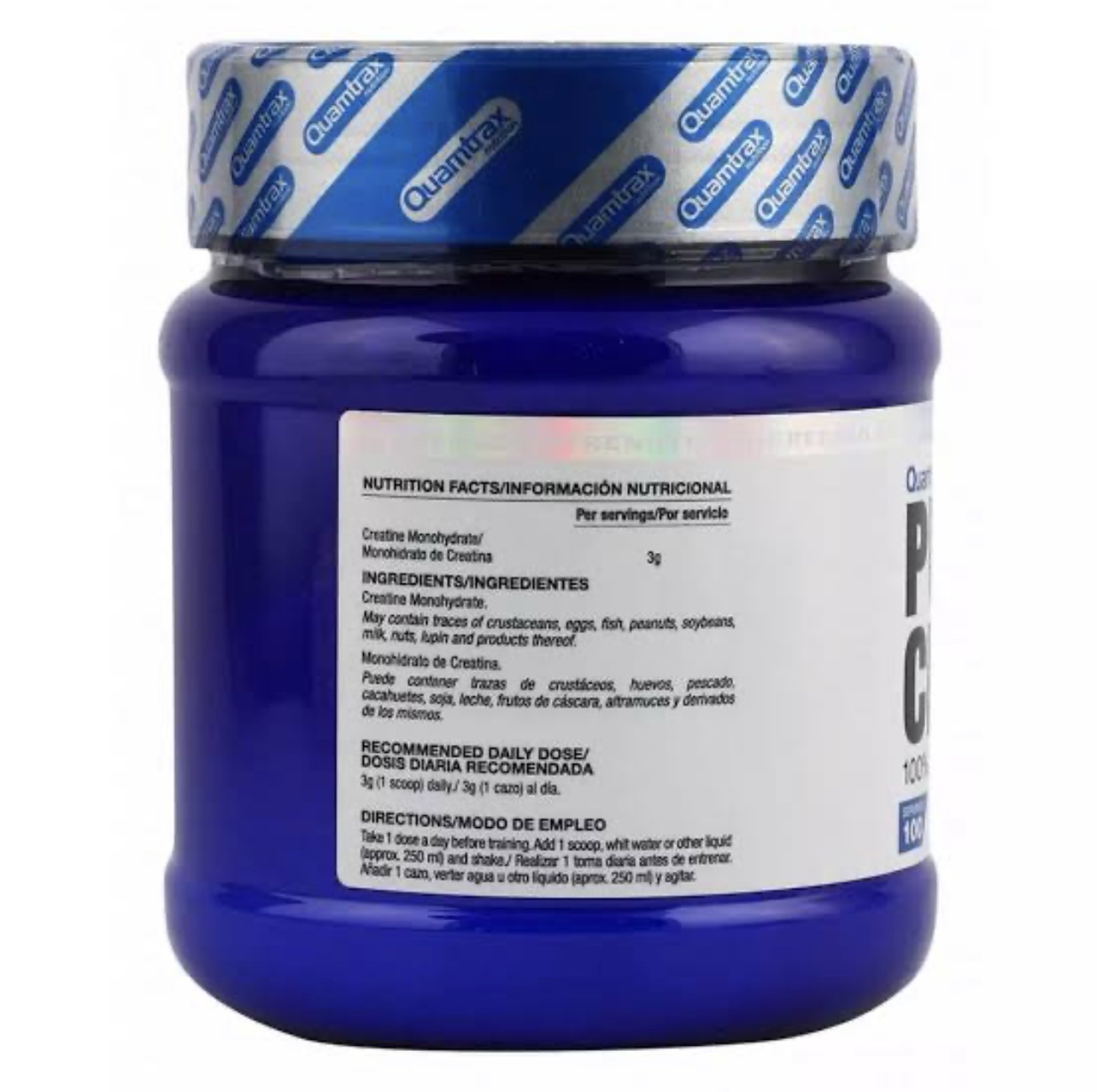 Quamtrax Nutrition
PURE CRÉATINE MONOHYDRATE - 300G – Image 2