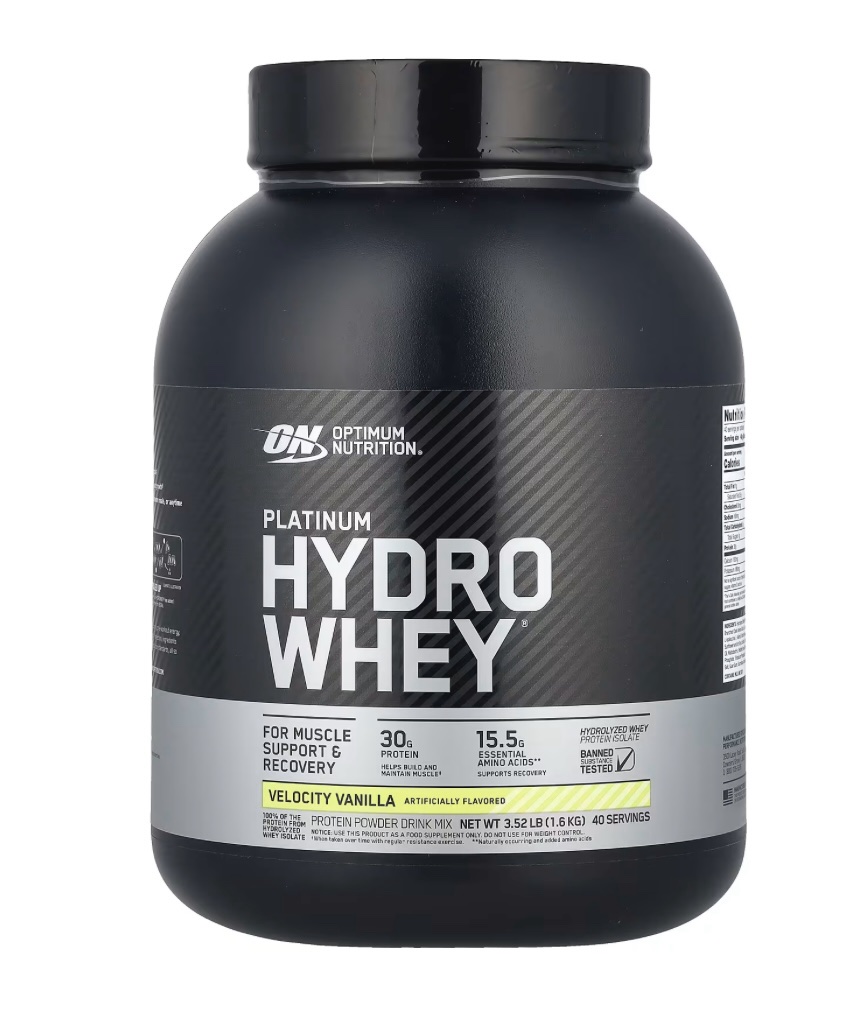 OPTIMUM NUTRITION
Platinum Hydro Whey 1.6kg