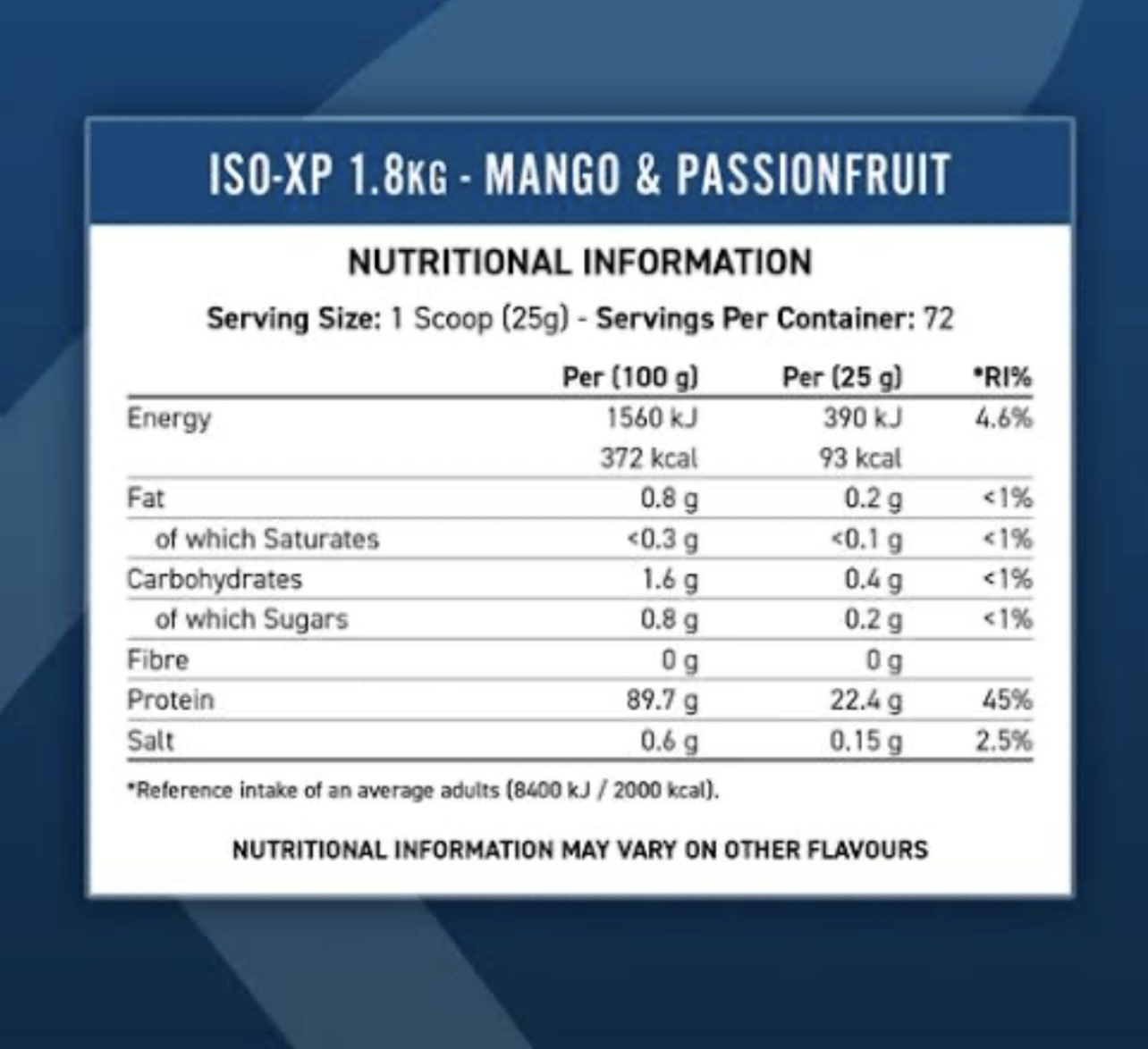 APPLIED NUTRITION
ISO-XP 1.8kg – Image 2
