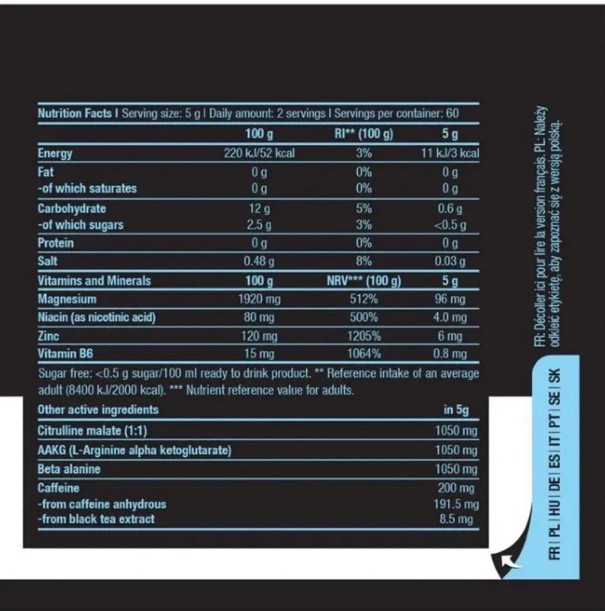 BIOTECH_USA
Black Blood Pre-Workout 300g – Image 2