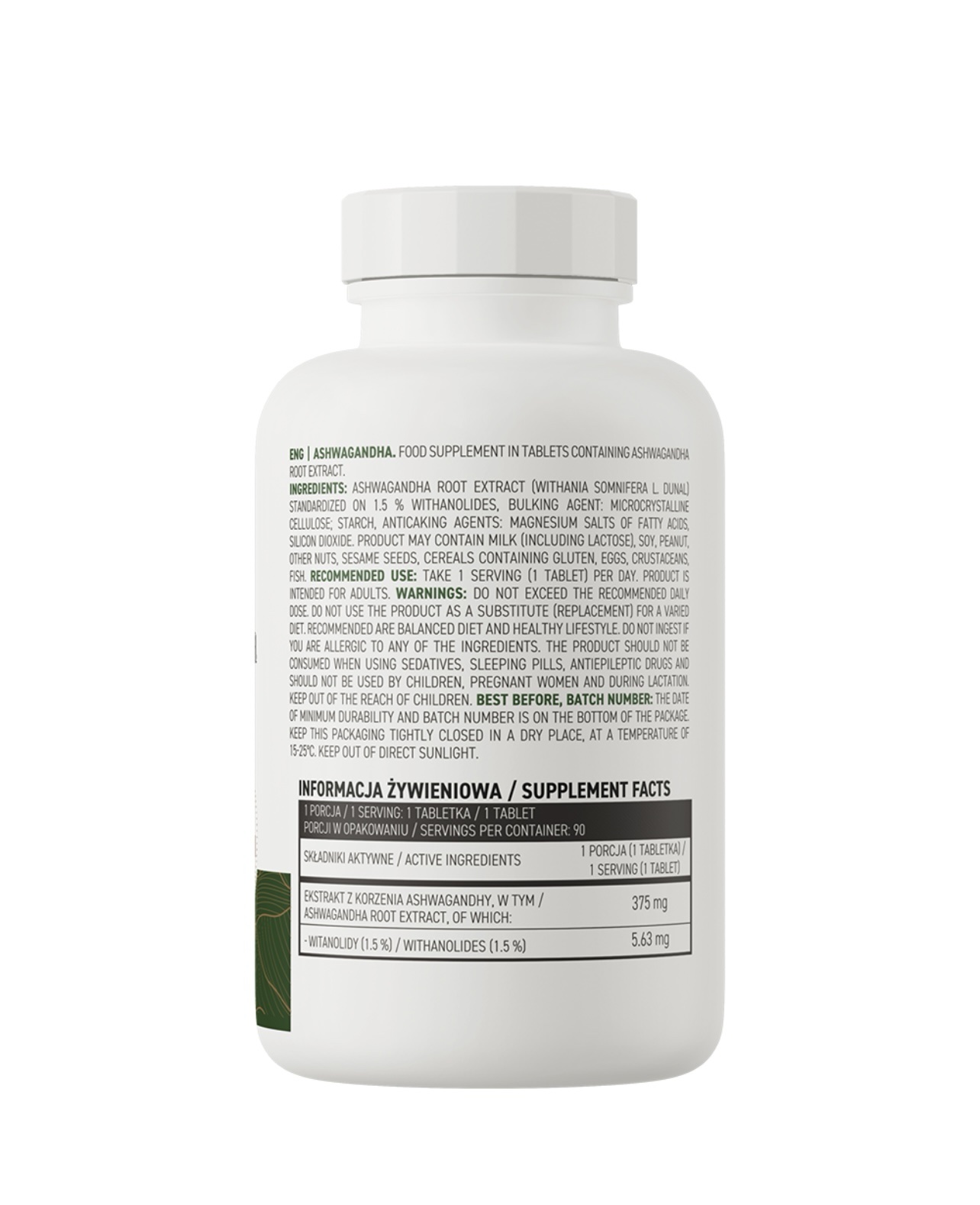 OstroVit
Ashwagandha VEGE 90 cps – Image 3