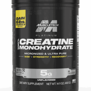 MUSCLETECH

Platinum Creatine 400g