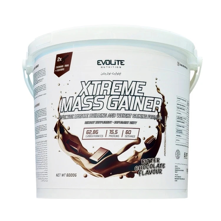 EVOLITE NUTRITION
Mass Gainer 6kg + 500g Creatine