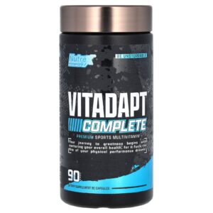 NUTREX 
Vitadapt Complete, Multivitamines sportives de qualité premium, 90 caps