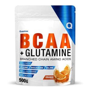 Quamtrax                                                                BCAA + GLUTAMINE 500G