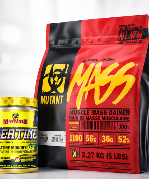 MUTANT MASS 2.3kg + CREATINE MAMOUTH 300g
