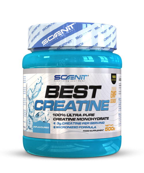 Best Creatine 500 g – 100% Creatina monohidrato micronizada